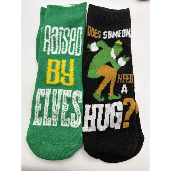 NEW Buddy The Elf  12 Days Of Christmas Socks 14 Pair Men’s Size 6-12 No Box - Picture 4 of 8